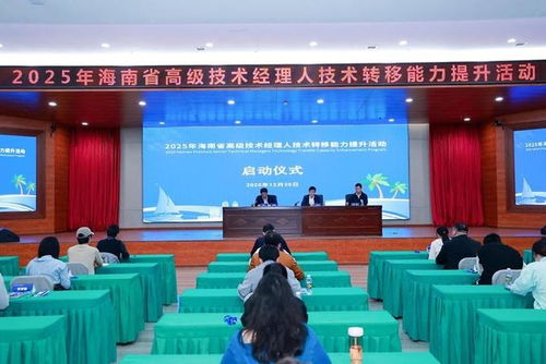 2025年海南省高級技術經理人能力提升活動在海口舉辦 聚焦海口信息技術咨詢服務創新